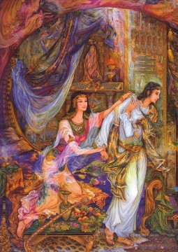 Fantasía Painting - El casto el profeta Jose Miniaturas persas Cuentos de hadas
